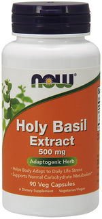 Holy Basil Extract, 500mg - 90 vcaps - NOW Foods