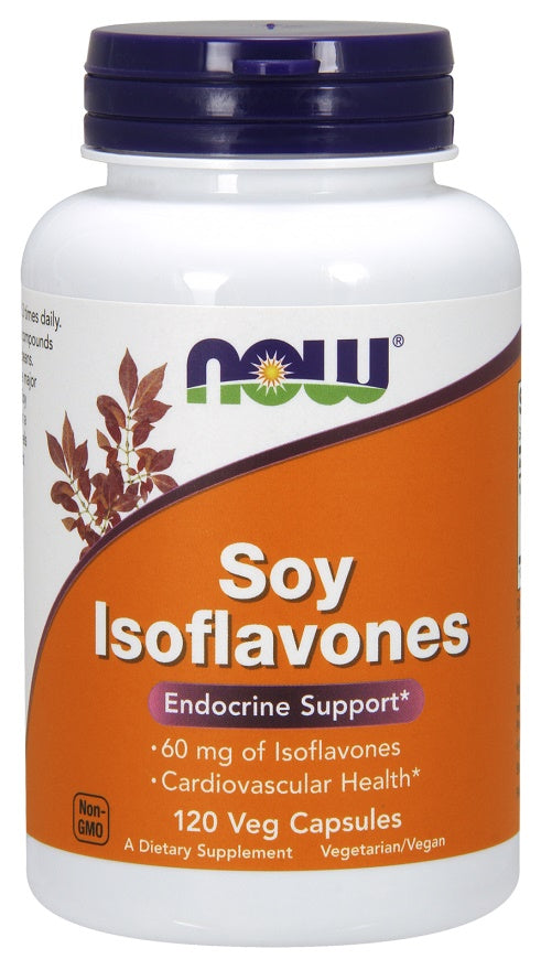 Soy Isoflavones - 120 vcaps - NOW Foods