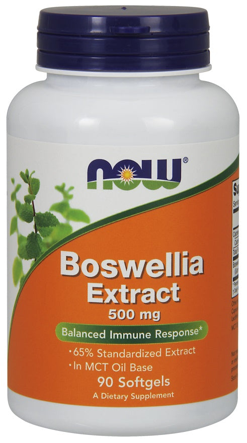 Boswellia Extract, 500mg - 90 softgels - NOW Foods