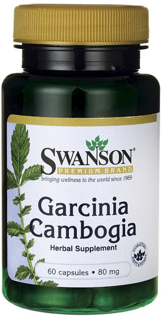 Garcinia Cambogia 5:1 Extract, 80mg - 60 caps - Swanson