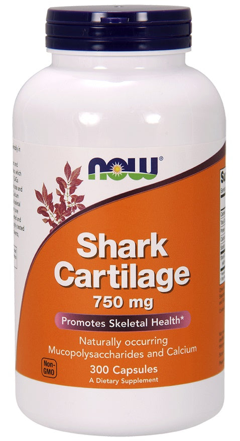 Shark Cartilage, 750mg - 300 caps - NOW Foods