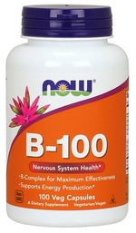Vitamin B-100 - 100 vcaps - NOW Foods