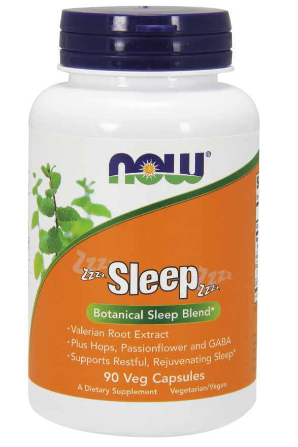 Sleep - 90 vcaps - NOW Foods
