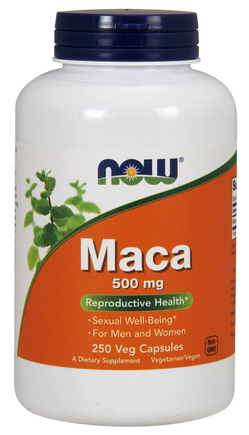 Maca, 500mg - 250 vcaps - NOW Foods