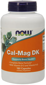Cal-Mag DK - 180 caps - NOW Foods