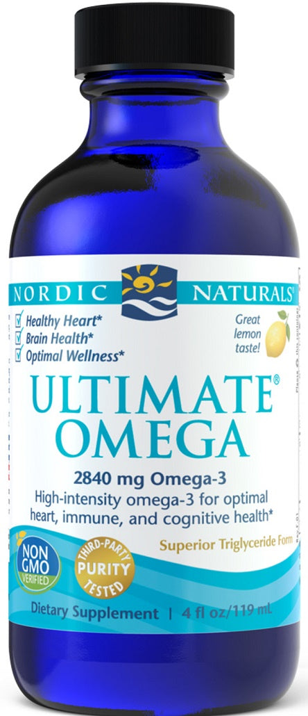 Ultimate Omega, 2840mg Lemon - 119 ml. - Nordic Naturals