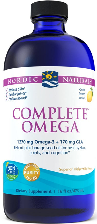 Complete Omega, 1270mg Lemon - 473 ml. - Nordic Naturals