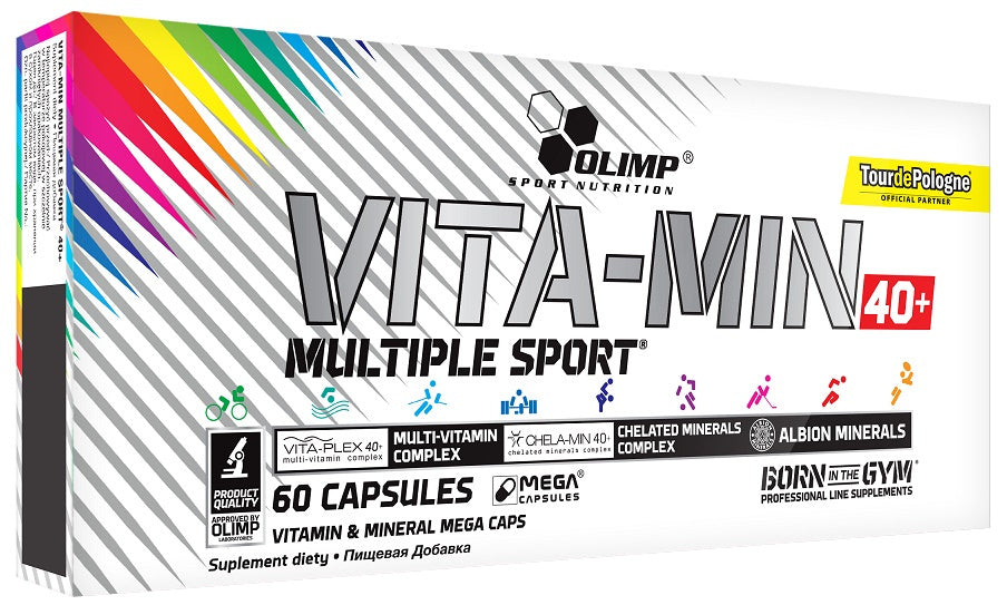 Vita-Min Multiple Sport 40+ - 60 caps - Olimp Nutrition