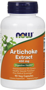 Artichoke Extract, 450mg - 90 vcaps - NOW Foods