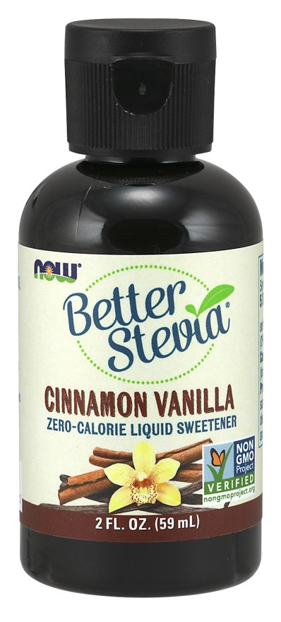 Better Stevia Liquid, French Vanilla - 59 ml. - NOW Foods