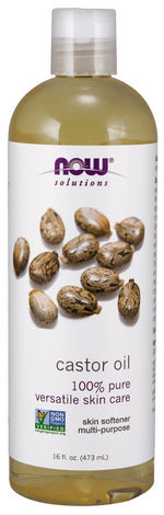 Castor Oil, 100% Pure - 473 ml. - NOW Foods