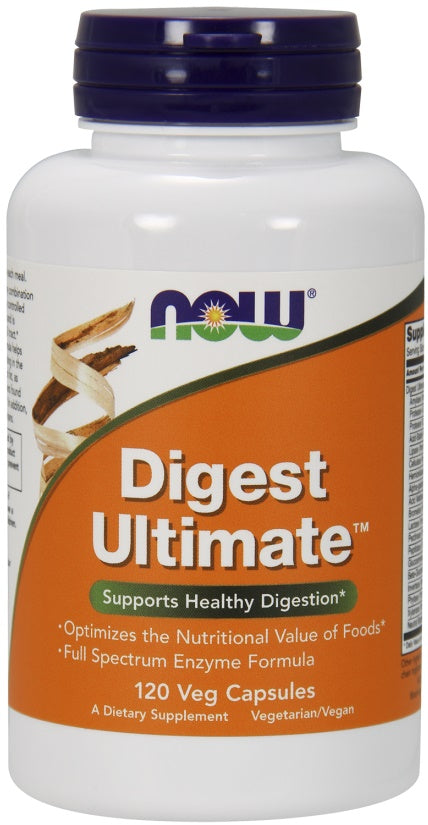 Digest Ultimate - 120 vcaps - NOW Foods