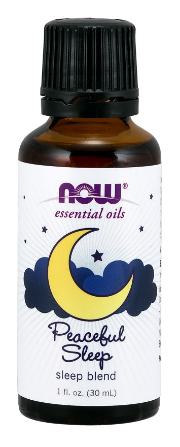 Essential Oil, Peaceful Sleep Oil - 30 ml. - NOW Foods