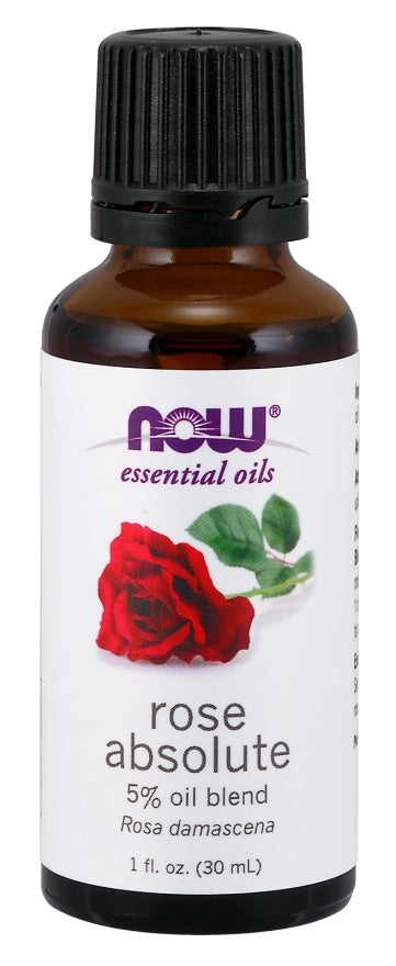 Essential Oil, Rose Absolute Oil - 30 ml. - NOW Foods
