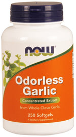 Odorless Garlic - 250 softgels - NOW Foods
