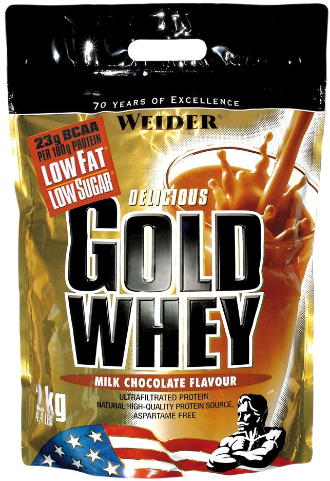 Gold Whey, Milk Chocolate - 2000 grams - Weider