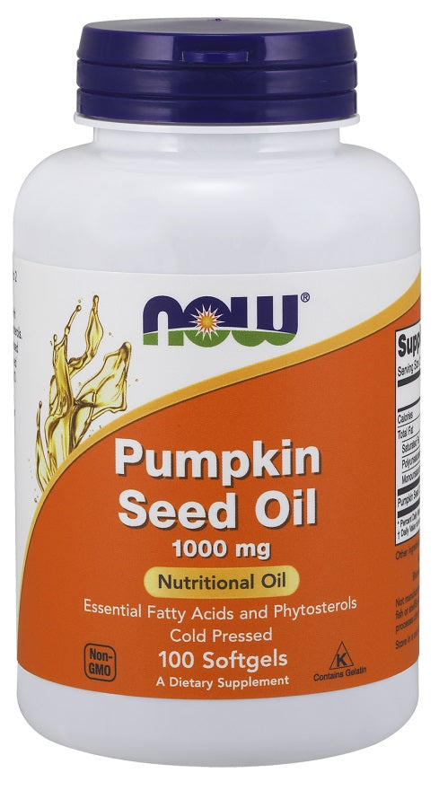 Pumpkin Seed Oil, 1000mg - 100 softgels - NOW Foods