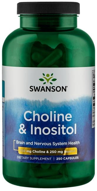 Choline & Inositol - 250 caps - Swanson