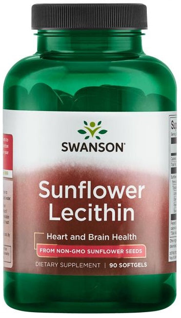 Sunflower Lecithin - 90 softgels - Swanson