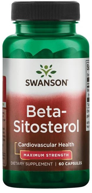 Beta-Sitosterol, Maximum Strength - 60 caps - Swanson
