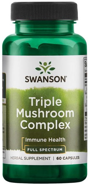 Triple Mushroom Complex - 60 caps - Swanson