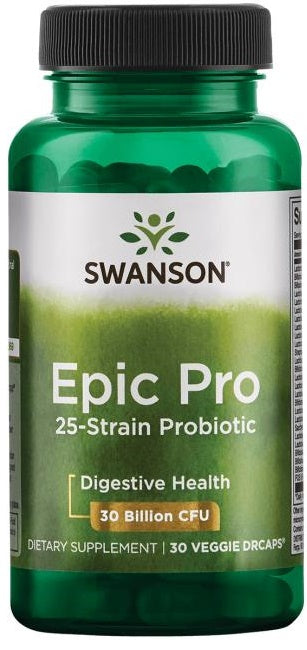 Epic Pro 25-Strain Probiotic - 30 vcaps - Swanson
