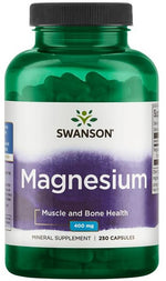 Magnesium, 200mg - 250 caps - Swanson