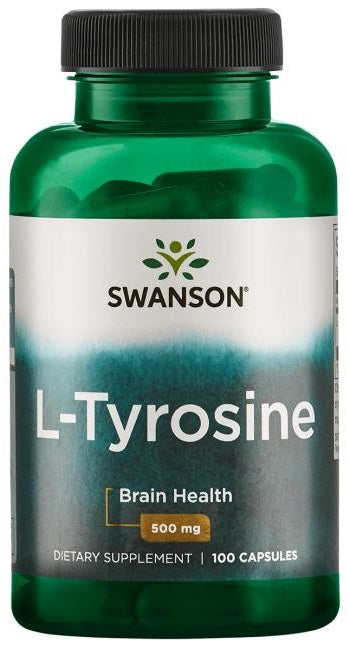 L-Tyrosine, 500mg - 100 caps - Swanson