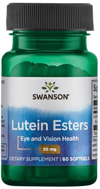Lutein Esters, 20mg - 60 softgels - Swanson
