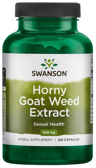 Horny Goat Weed Extract, 500mg - 120 caps - Swanson