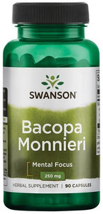 Bacopa Monnieri, 250mg - 90 caps - Swanson