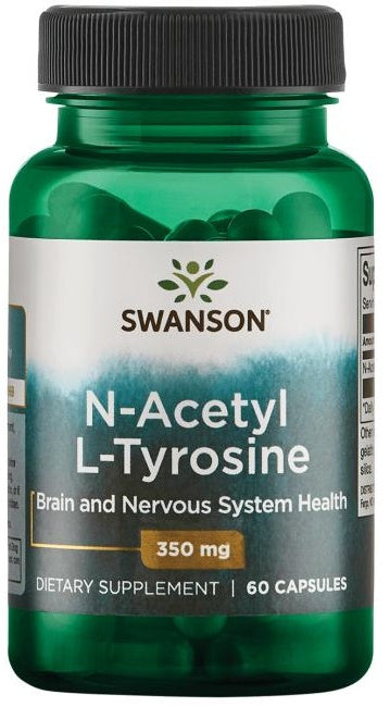 N-Acetyl L-Tyrosine, 350mg - 60 caps - Swanson