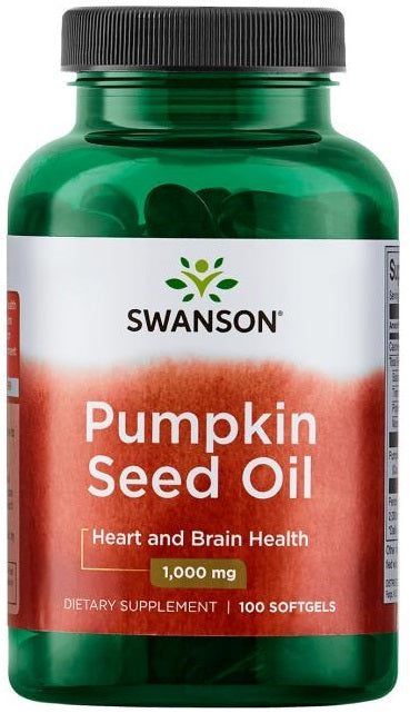 Pumpkin Seed Oil, 1000mg - 100 softgels - Swanson