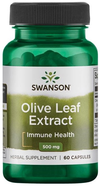 Olive Leaf Extract, 500mg - 60 caps - Swanson