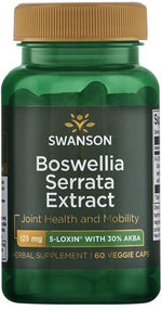 Boswellia Serrata Extract, 125mg - 60 vcaps - Swanson