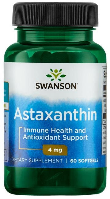 Astaxanthin, 4mg - 60 softgels - Swanson