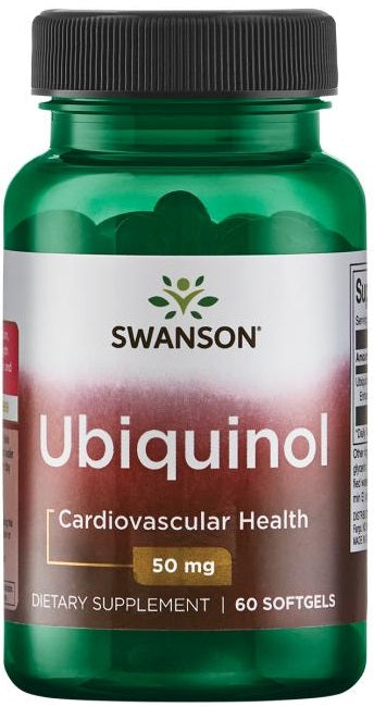 Ubiquinol, 50mg - 60 softgels - Swanson