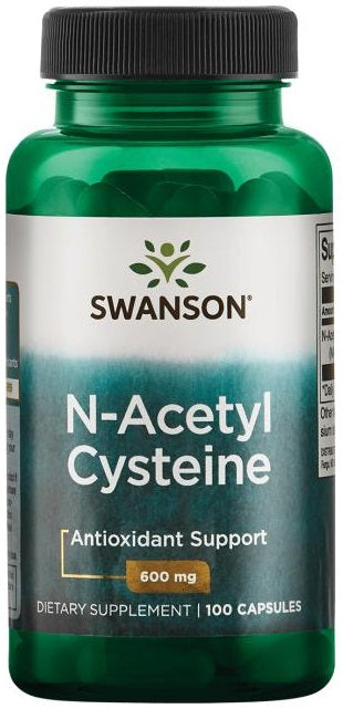 N-Acetyl Cysteine, 600mg - 100 caps - Swanson