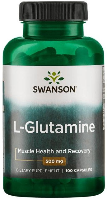 L-Glutamine, 500mg - 100 caps - Swanson