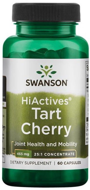 HiActives Tart Cherry, 465mg - 60 caps - Swanson