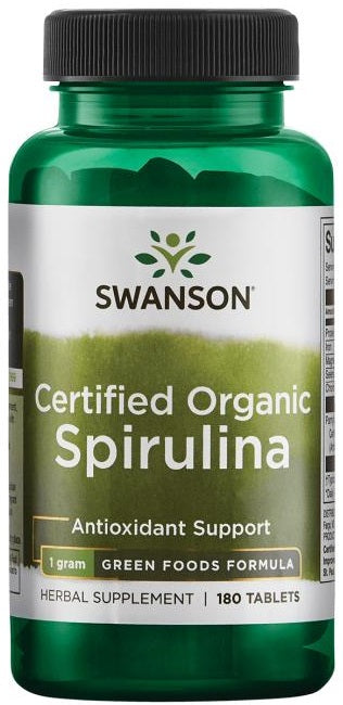 Spirulina - 180 tablets - Swanson