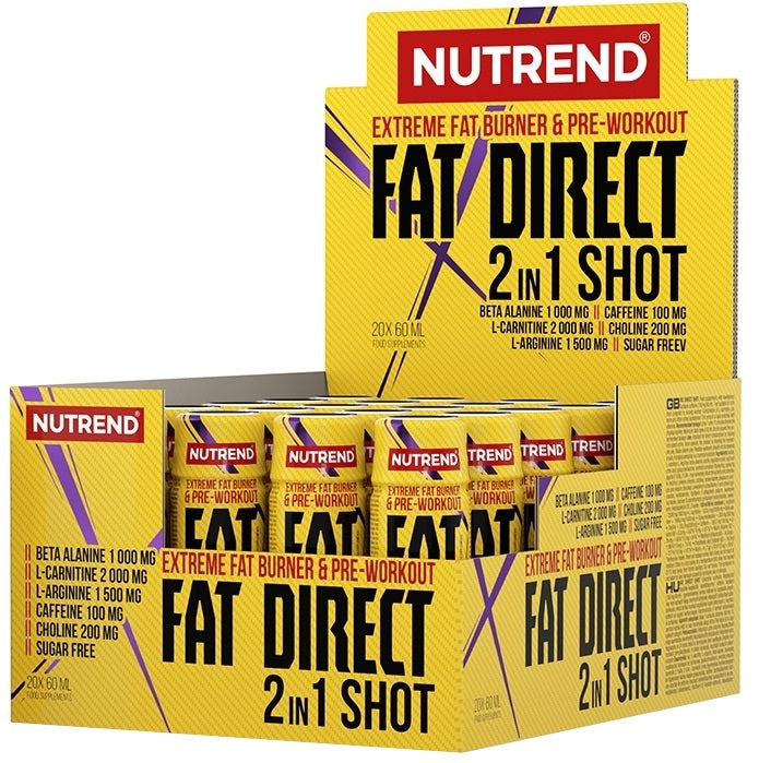 Fat Direct 2in1 Shot - 20 x 60 ml. - Nutrend