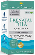 Prenatal DHA Vegan, 500mg - 60 softgels - Nordic Naturals