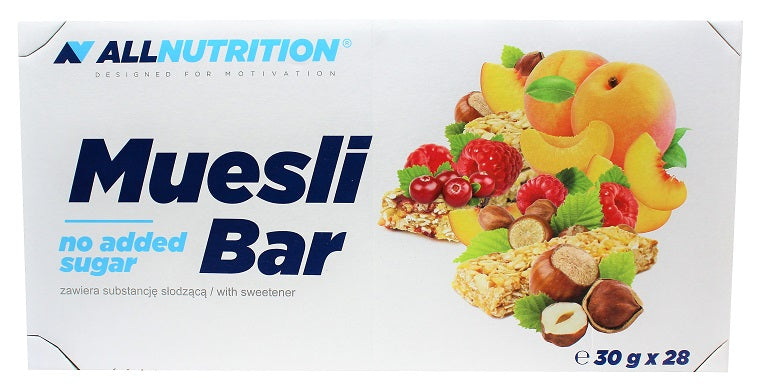 Muesli Bar, Apricot - 28 bars - Allnutrition