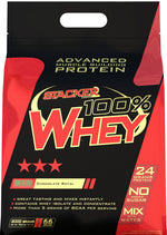 100% Whey, Chocolate - 2000 grams - Stacker2 Europe