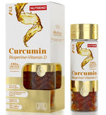 Curcumin + Bioperine + Vitamin D - 60 caps - Nutrend