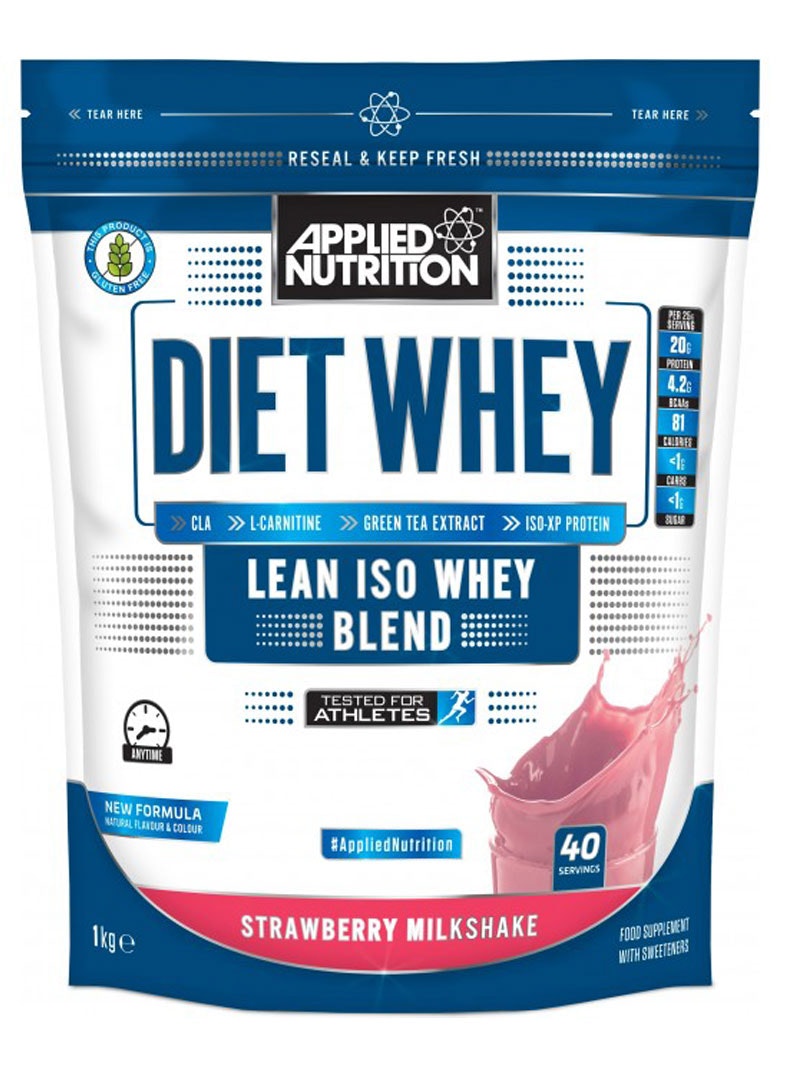 Diet Whey, Chocolate Dessert - 1000 grams - Applied Nutrition