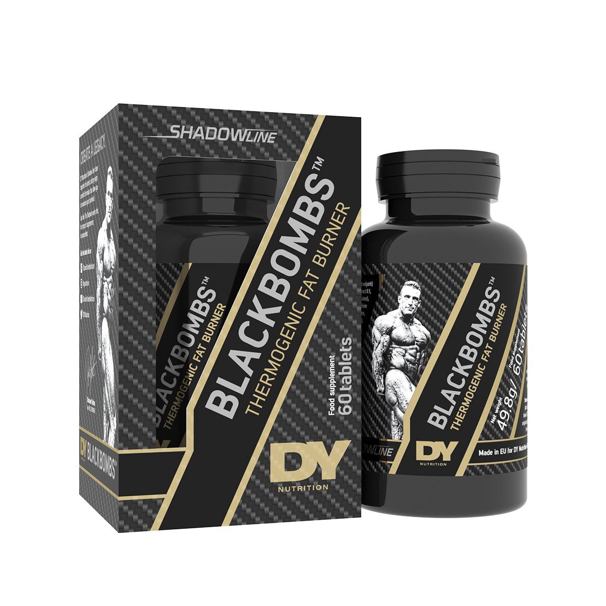 Black Bombs - 60 tablets (EAN 5949106123563) - Dorian Yates