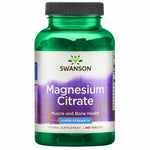 Magnesium Citrate, 225mg Super-Strength - 240 tablets - Swanson