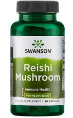 Reishi Mushroom, 600mg - 60 caps - Swanson